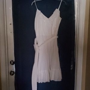 White sun dress